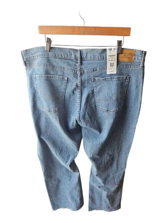Signature by Levi Strauss & Co Gold Label Mid-Rise Bootcut Jeans Size 22M - Picture 2 of 7